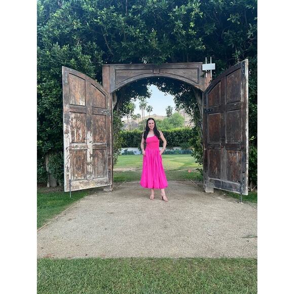 DEREK LAM COLLECTIVE Pink One-Shoulder Drop Waist Bubble Hemline Dress Size XS - Picture 14 of 14